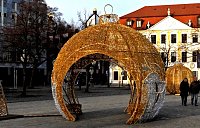 Bild: Installation vor dem Magdeburger Dom