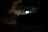Der Mond über Nordhausen Bild: Der Mond über Nordhausen