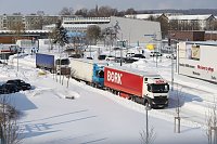 Bild: Winterdienst im Dauereinsatz