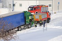 Bild: Winterdienst im Dauereinsatz