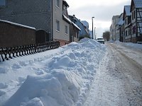 Bild: Schneechaos in Leinefelde