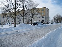 Bild: Schneechaos in Leinefelde