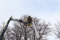 Bild: Dachstuhlbrand griff auf Nachbarh&auml;user &uuml;ber