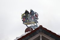 Bild: Dachstuhlbrand griff auf Nachbarh&auml;user &uuml;ber