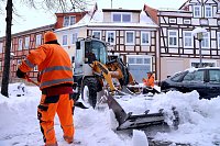 Bild: Winterdienst in Leinefelde-Worbis