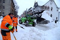 Bild: Winterdienst in Leinefelde-Worbis