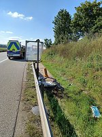 Unfall auf der A38 Bild: Unfall auf der A38