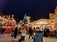 Bild: Auf dem Quedlinburger Weihnachtsmarkt