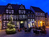 Bild: Auf dem Quedlinburger Weihnachtsmarkt