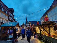 Bild: Auf dem Quedlinburger Weihnachtsmarkt