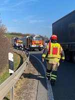 Bild: Unfall auf der A38
