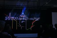 Bild: Lasershow beendete den offiziellen Teil