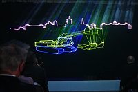 Bild: Lasershow beendete den offiziellen Teil