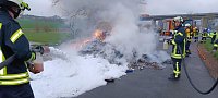 Bild: M&uuml;lbrand heute Vormittag