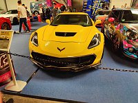Bild: Peter Blei unterwegs auf der Erfurter Automobilmesse
