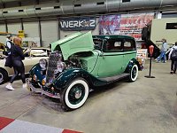 Bild: Peter Blei unterwegs auf der Erfurter Automobilmesse