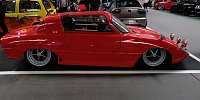 Bild: Peter Blei unterwegs auf der Erfurter Automobilmesse