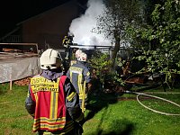 Bild: Brandausbreitung rechtzeitig verhindert