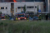 Bild: Impressionen vom Brandort in Bleicherode