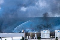 Bild: Impressionen vom Brandort in Bleicherode