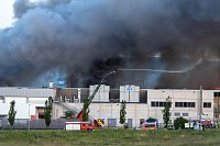 Bild: Impressionen vom Brandort in Bleicherode