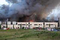 Bild: Impressionen vom Brandort in Bleicherode