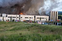 Bild: Impressionen vom Brandort in Bleicherode