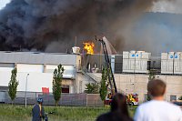 Bild: Impressionen vom Brandort in Bleicherode