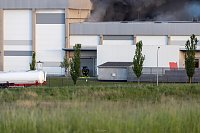 Bild: Impressionen vom Brandort in Bleicherode