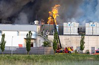 Bild: Impressionen vom Brandort in Bleicherode