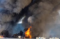 Bild: Impressionen vom Brandort in Bleicherode