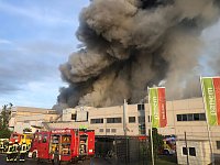 Bild: Rettungsarbeiten an der B&auml;ckerei in Bleicherode