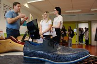 Bild: An der Lessing-Schule wurde gestern die dritte Runde des "Tags in der Praxis" mit einer Berufsmesse eingel&auml;utett