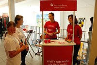 Bild: An der Lessing-Schule wurde gestern die dritte Runde des "Tags in der Praxis" mit einer Berufsmesse eingel&auml;utett
