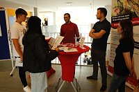Bild: An der Lessing-Schule wurde gestern die dritte Runde des "Tags in der Praxis" mit einer Berufsmesse eingel&auml;utett