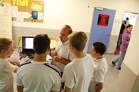 Bild: An der Lessing-Schule wurde gestern die dritte Runde des "Tags in der Praxis" mit einer Berufsmesse eingel&auml;utett