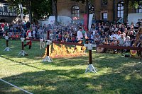 Bild: Ritterspektakel auf der Ronneburg zum Pfingstsamstag