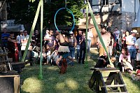 Bild: Ritterspektakel auf der Ronneburg zum Pfingstsamstag