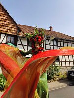 Bild: Peter Blei unterwegs in Friedrichsrode