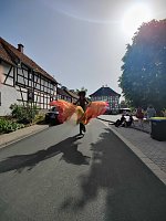 Bild: Peter Blei unterwegs in Friedrichsrode