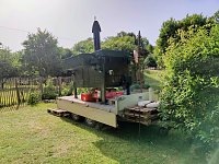 Bild: Peter Blei unterwegs in Friedrichsrode