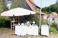 Bild: Peter Blei unterwegs in Friedrichsrode