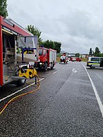 Bild: Verkehrsunfall bei Marth