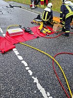 Bild: Verkehrsunfall bei Marth