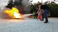 Bild: Feuriger Projekttag an der Leinefelder Regelschule  Konrad Hentrich