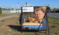 Bild: Zwanzig solcher Aufsteller wurden in Nordth&uuml;ringen abgebracht