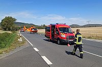 Bild: Schwerer Unfall bei Breitenworbis 