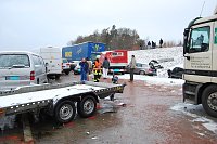 Bild: Massenkarambolage