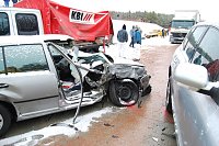 Bild: Massenkarambolage