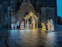 Bild: Peter Blei unterwegs in Magdeburg